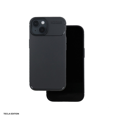 Huse si protectii smartphone - Husa Carbon Black pentru Samsung Galaxy S25 FE, Carcasa, Negru