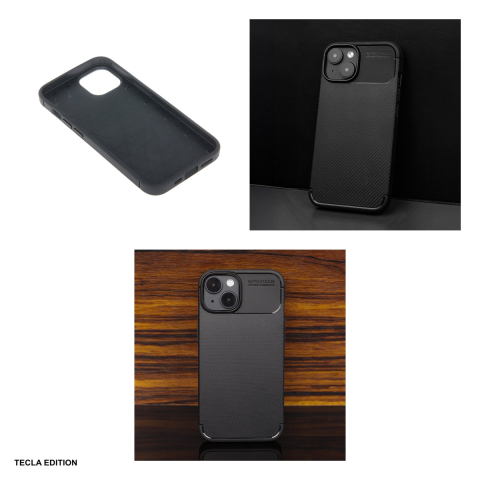 Husa Carbon Black pentru Samsung Galaxy S25 Ultra, Carcasa, Negru [5]