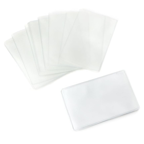 Husa Card si Permis Auto, 60 x 93mm, Transparenta si Flexibila, pentru Protectie si Vizibilitate Maxima, din Material PVC Rezistent [3]
