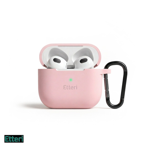 Huse casti - Husa casti Etteri pentru AirPods 3, Roz deschis
