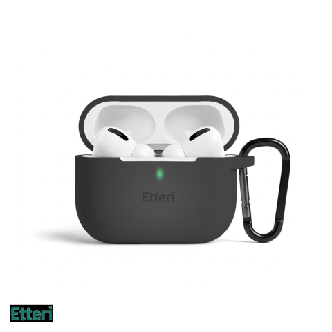 Huse casti - Husa casti Etteri pentru AirPods Pro 3, Negru