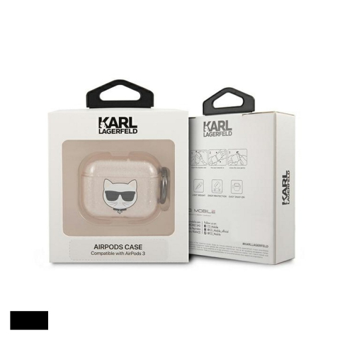 Husa casti Karl Lagerfeld pentru AirPods 3, Auriu [3]