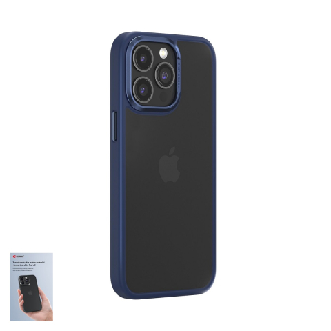 Huse si protectii smartphone - Husa Comma Joy Elegant pentru iPhone 15 Pro Max, Carcasa, Albastru