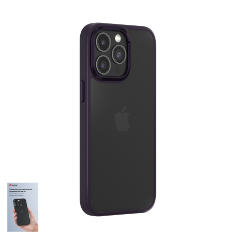 Huse si protectii smartphone - Husa Comma Joy Elegant pentru iPhone 15 Pro Max, Carcasa, Mov