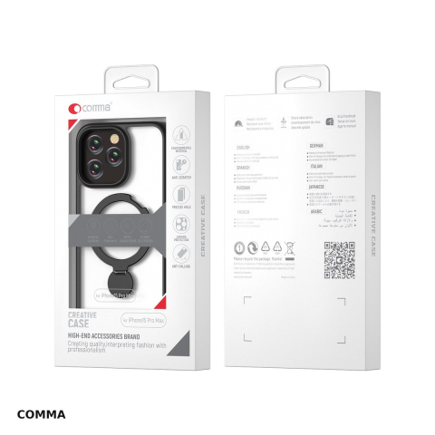 Husa Comma Joy Shark Mag pentru Apple iPhone 15 Plus, Carcasa magnetica, Verde [3]