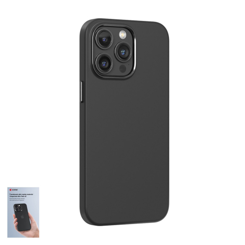 Huse si protectii smartphone - Husa Comma Nature Mag pentru iPhone 15 Plus, Carcasa magnetica, Negru