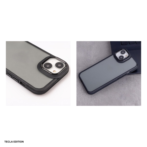 Husa Crystal Black pentru Xiaomi Redmi Note 14 5G, Carcasa, Negru [4]