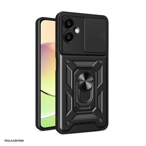 Huse si protectii smartphone - Husa Defender Slide pentru Samsung Galaxy A06 5G, Carcasa, Negru