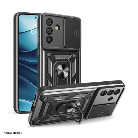 Huse si protectii smartphone - Husa Defender Slide pentru Samsung Galaxy A56 5G, Carcasa, Negru