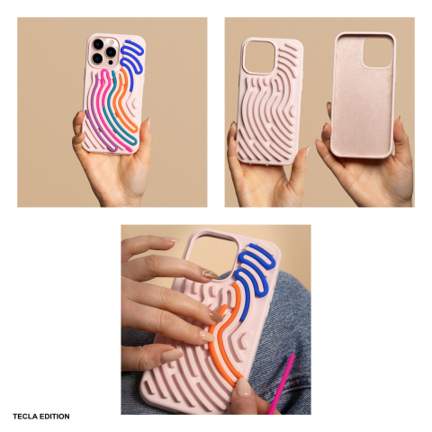 Husa DIY Snake pentru Apple iPhone 16, Carcasa, Roz [3]
