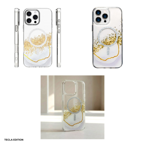 Husa Epoxy Mag pentru Apple iPhone 16 Pro, Carcasa magnetica, Alb [3]