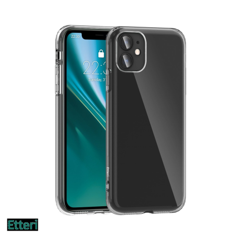 Huse telefoane - Husa Etteri Clear pentru Apple iPhone 11, Carcasa, Transparent