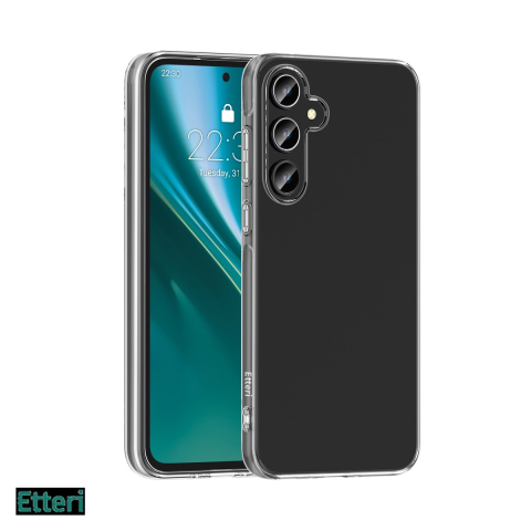 Huse telefoane - Husa Etteri Clear pentru Samsung Galaxy A35 5G, Carcasa, Transparent