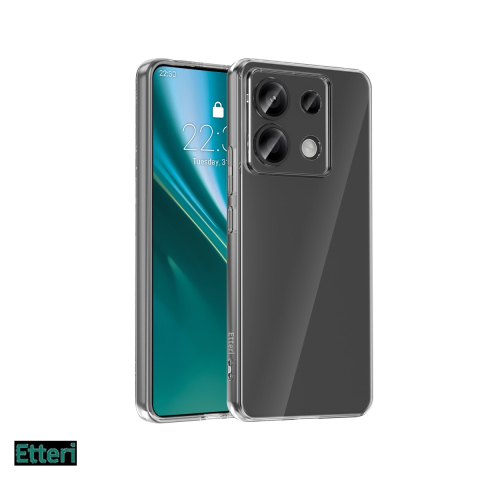Huse si protectii smartphone - Husa Etteri Clear pentru Xiaomi Redmi Note 13 Pro 5G, Carcasa, Transparent