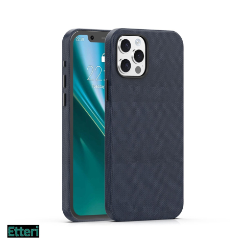 Huse telefoane - Husa Etteri Elegant Mag pentru Apple iPhone 12 Pro, iPhone 12, Carcasa magnetica, Negru