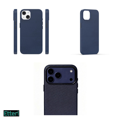 Husa Etteri Elegant Mag pentru Apple iPhone 13, Carcasa magnetica, Albastru [3]