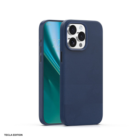Huse telefoane - Husa Etteri Elegant Mag pentru Apple iPhone 15 Pro, Carcasa magnetica, Albastru