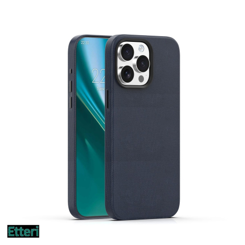 Huse telefoane - Husa Etteri Elegant Mag pentru Apple iPhone 15 Pro, Carcasa magnetica, Negru