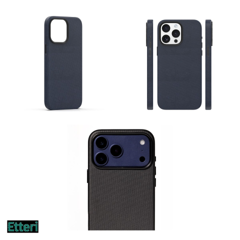 Husa Etteri Elegant Mag pentru Apple iPhone 15 Pro, Carcasa magnetica, Negru [3]