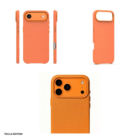 Husa Etteri Elegant Mag pentru Apple iPhone 17 Air, Carcasa magnetica, Portocaliu [3]