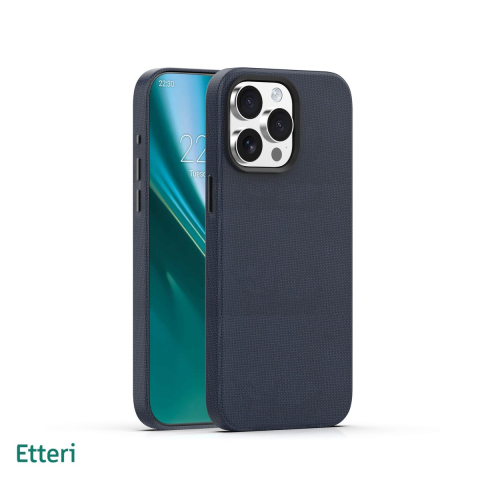Huse si protectii smartphone - Husa Etteri Elegant Mag pentru iPhone 14 Pro, Carcasa magnetica, Negru
