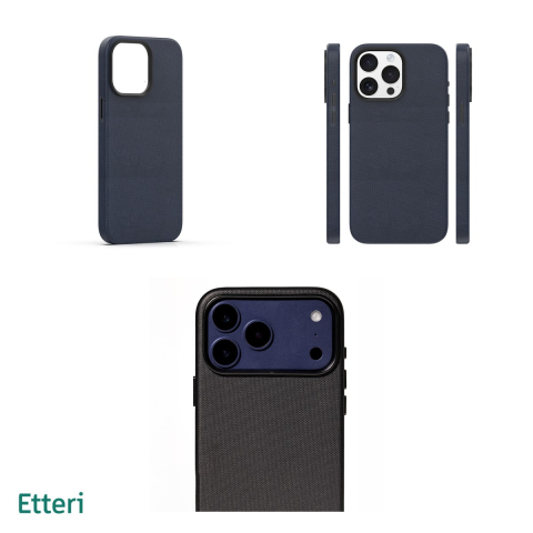 Husa Etteri Elegant Mag pentru iPhone 14 Pro, Carcasa magnetica, Negru [3]
