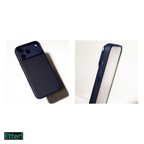 Husa Etteri Elegant Mag pentru Samsung Galaxy S25, Carcasa magnetica, Albastru [4]
