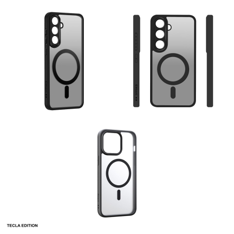 Husa Etteri Matt Mag pentru Samsung Galaxy A57 5G, Carcasa magnetica, Negru [3]