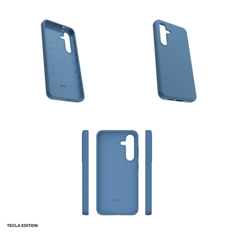 Husa Etteri Silicone Mag pentru Samsung Galaxy S25 Edge, Carcasa magnetica, Albastru inchis [4]