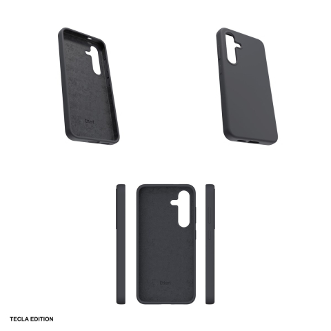 Husa Etteri Silicone Mag pentru Samsung Galaxy S25 Edge, Carcasa magnetica, Negru [4]