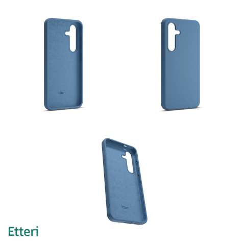 Husa Etteri Silicone pentru Samsung Galaxy A17 5G, Carcasa, Albastru [3]