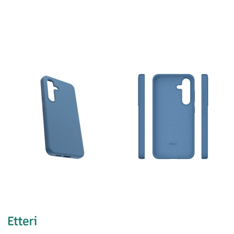 Husa Etteri Silicone pentru Samsung Galaxy A17 5G, Carcasa, Albastru [4]