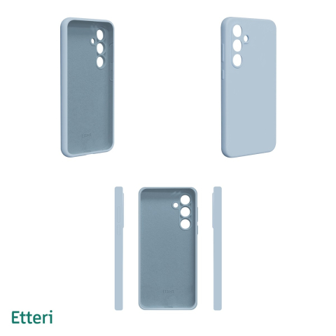 Husa Etteri Silicone pentru Samsung Galaxy A36 5G, Carcasa, Albastru [3]