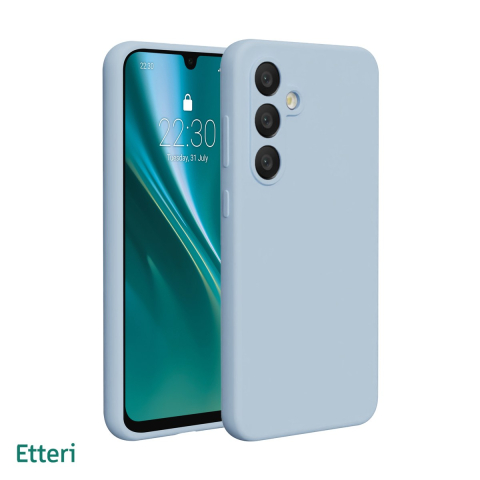 Huse si protectii pentru Samsung Galaxy A36 5G - Husa Etteri Silicone pentru Samsung Galaxy A36 5G, Carcasa, Albastru