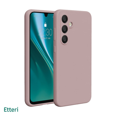 Huse si protectii pentru Samsung Galaxy A36 5G - Husa Etteri Silicone pentru Samsung Galaxy A36 5G, Carcasa, Roz