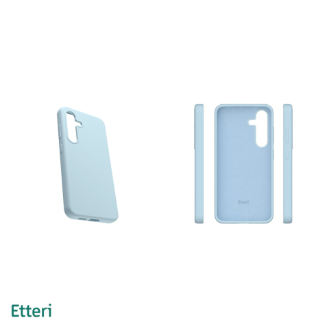 Husa Etteri Silicone pentru Samsung Galaxy S25 Plus, Carcasa, Albastru [4]
