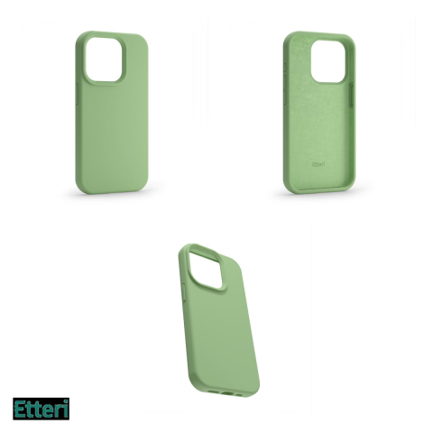 Husa Etteri Silicone pentru Xiaomi Redmi Note 13 4G, Carcasa, Verde [3]