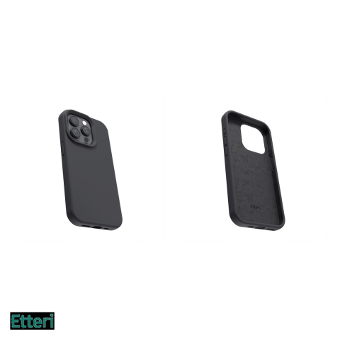 Husa Etteri Silicone pentru Xiaomi Redmi Note 13 5G, Carcasa, Negru [4]