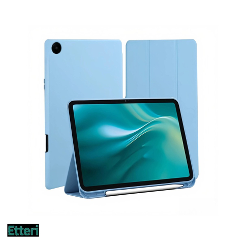 Huse si protectii pentru Samsung Galaxy Tab A9 - Husa Etteri Tab pentru Samsung Galaxy Tab A9, Carcasa magnetica, Albastru