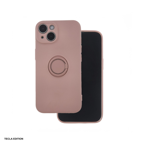Huse si protectii smartphone - Husa Finger Grip pentru Apple iPhone 15, Carcasa, Roz
