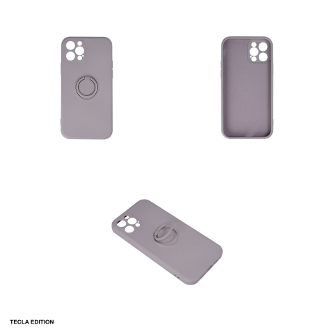 Husa Finger Grip pentru Samsung Galaxy S23, Carcasa magnetica, Gri [3]