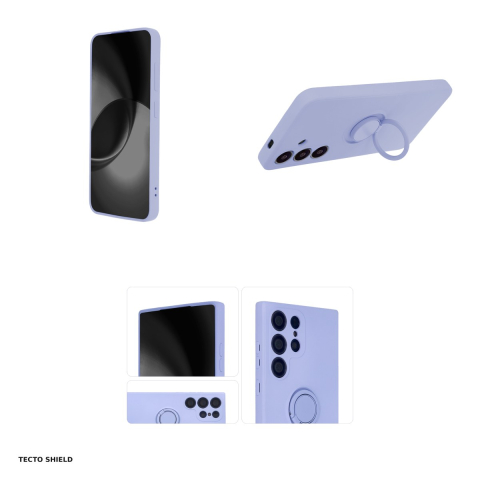 Husa Finger Ring pentru Samsung Galaxy S24 Plus, Carcasa, Mov [3]