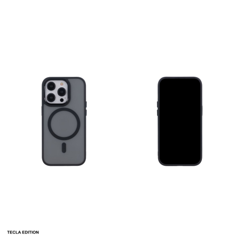 Husa Frozen Mag pentru Apple iPhone 13 Pro, Carcasa magnetica, Negru [4]