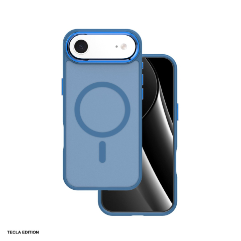 Huse telefoane - Husa Frozen Mag pentru Apple iPhone 17 Air, Carcasa magnetica, Albastru