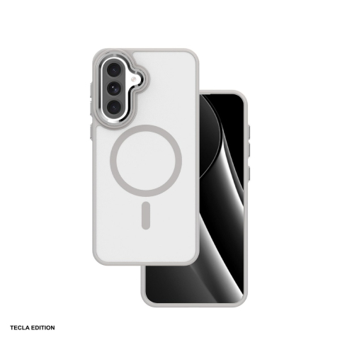 Huse si protectii pentru Samsung - Husa Frozen Mag pentru Samsung Galaxy A37 5G, Carcasa magnetica, Gri