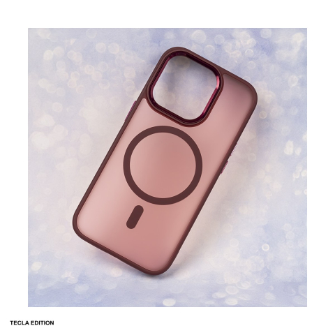 Husa Frozen Mag pentru Samsung Galaxy A37 5G, Carcasa magnetica, Rosu [5]