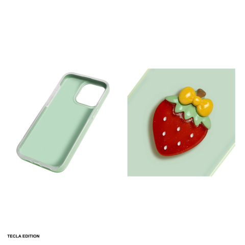 Husa Fruit 2in1 pentru Apple iPhone 16 Pro, Carcasa, Verde [4]