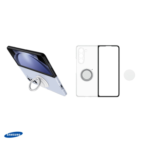 Husa Gadget 5 pentru Samsung Galaxy Z Flip 5, Carcasa, Transparent [3]