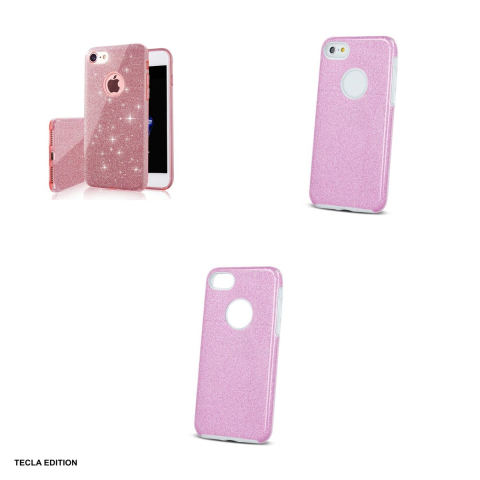 Husa Glitter 3in1 pentru Apple iPhone 11 Pro, Carcasa, Roz [3]