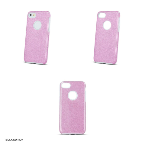 Husa Glitter 3in1 pentru Samsung Galaxy A71 4G, Carcasa, Roz [3]
